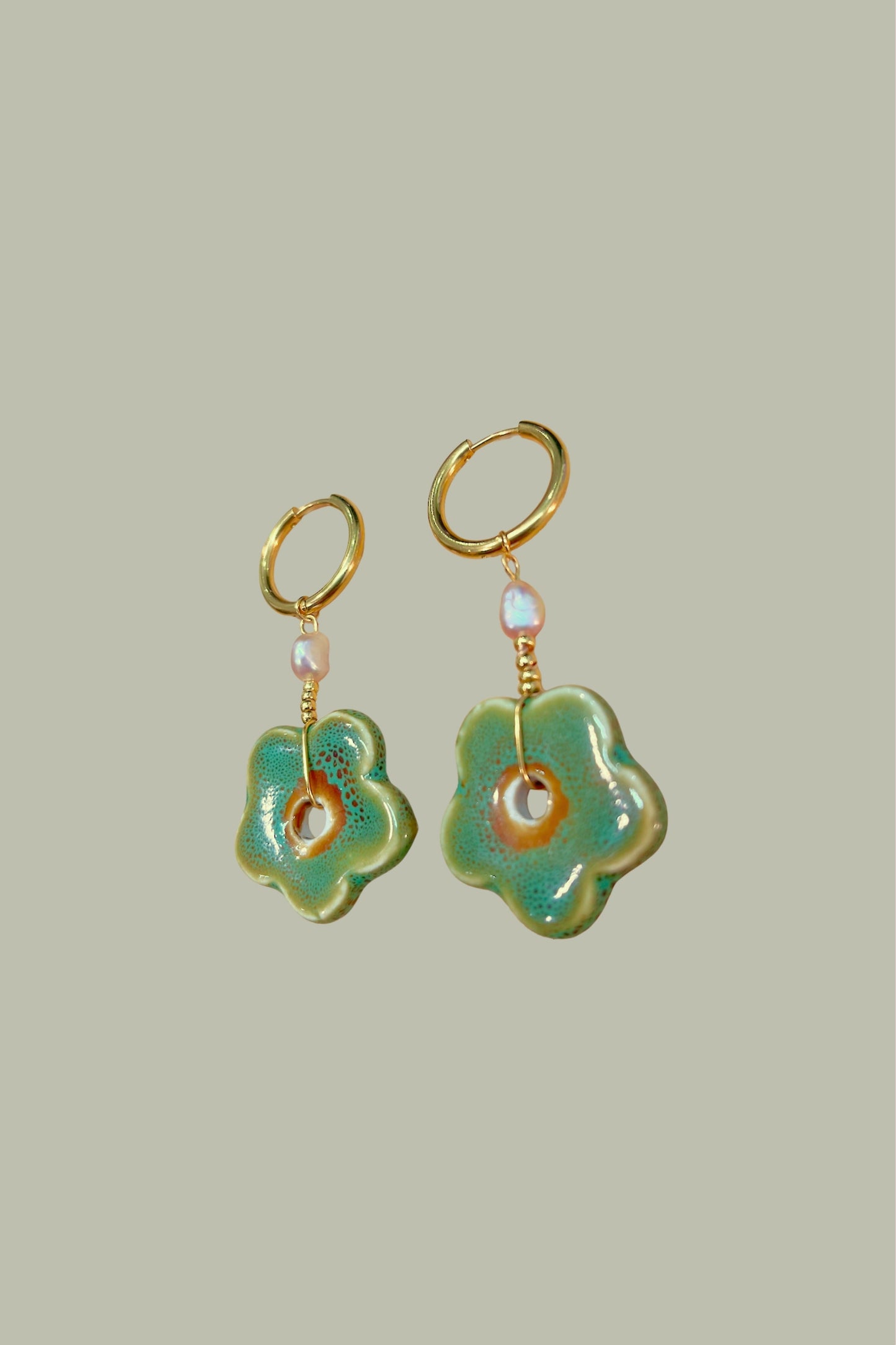 Pendientes Flor