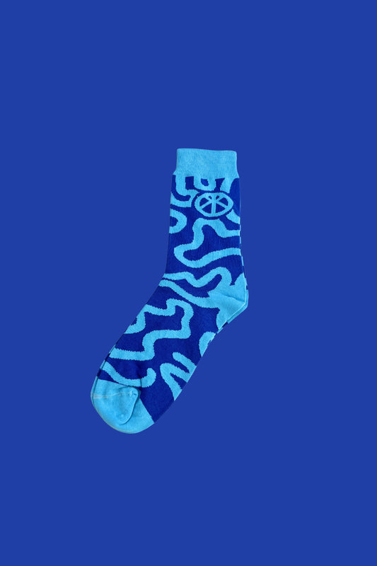 Calcetines Azul Cielo