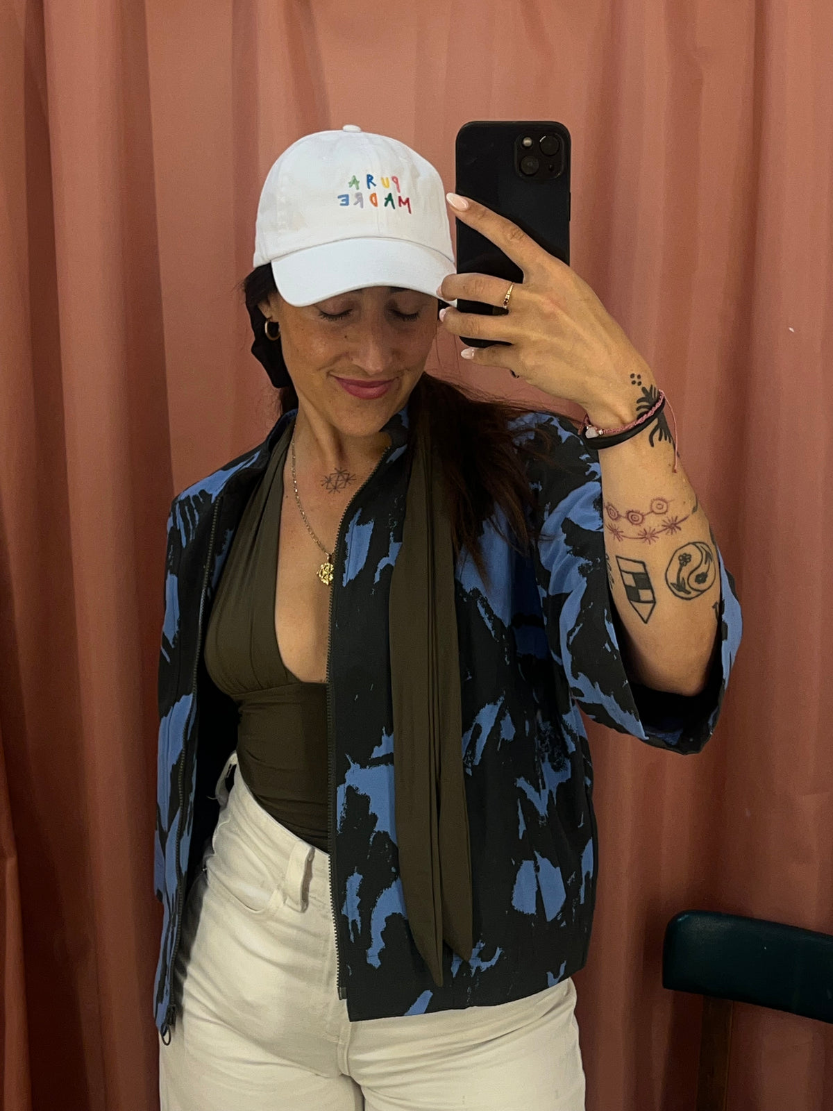 Gorra blanca