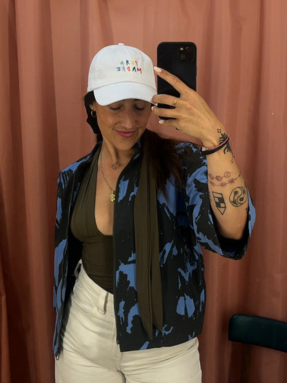 Gorra blanca