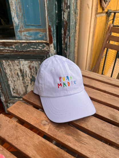 Gorra blanca