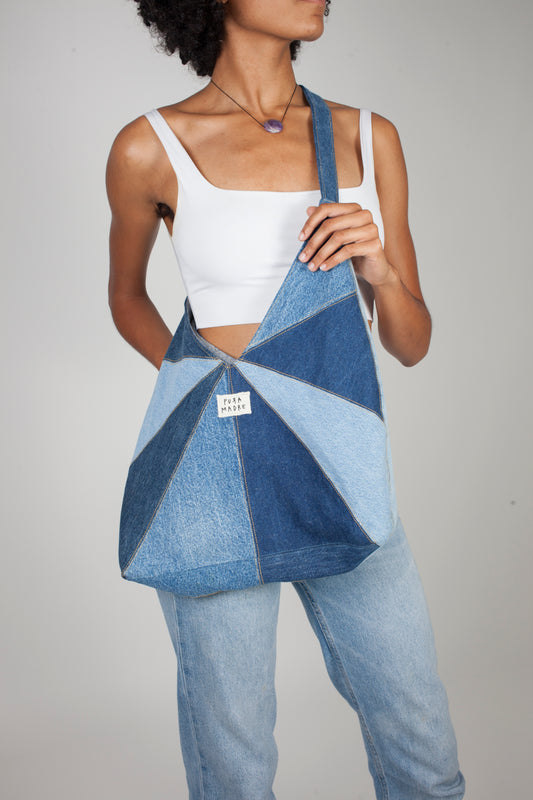 Denim Sun Bag