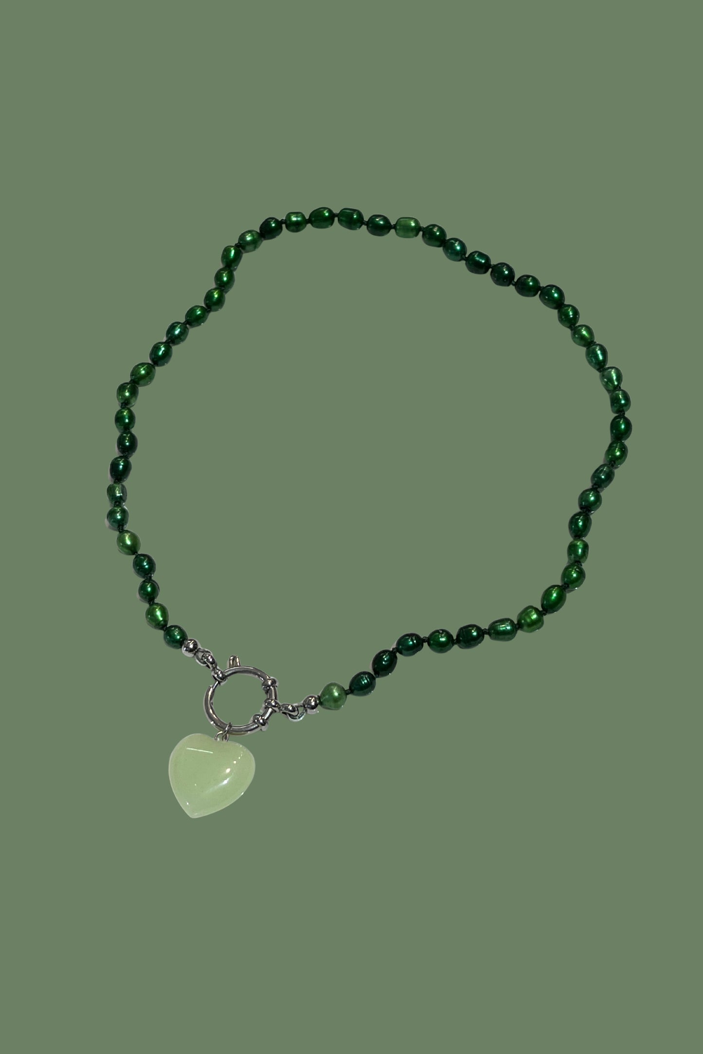 Collar Perlas Bosque