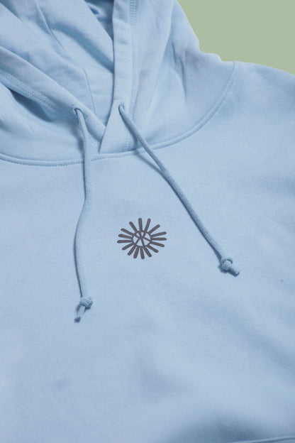 Sudadera Puro Sol Azul Cielo