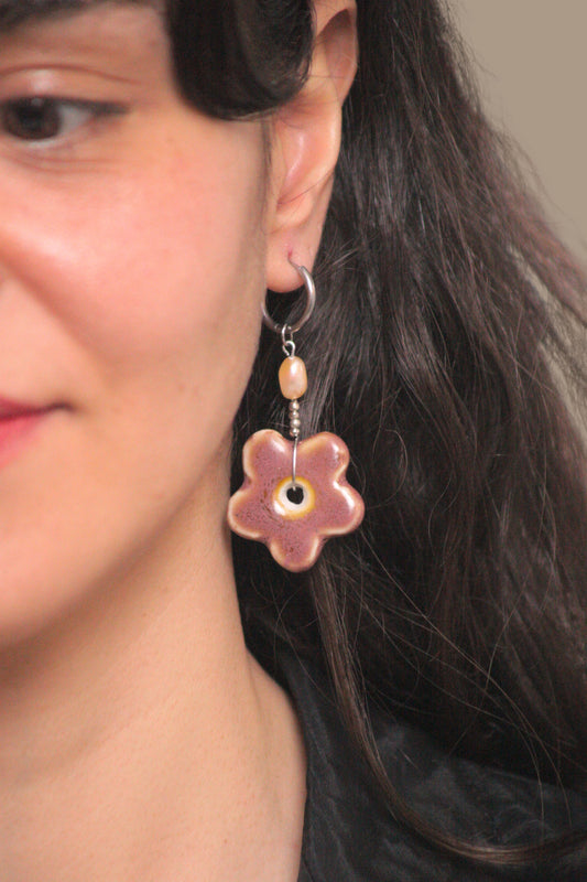 Pendientes Flor