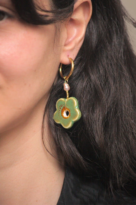 Pendientes Flor